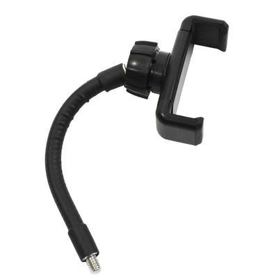 360 supporto nero del telefono cellulare di grado 55-95mm per Selfie Ring Light